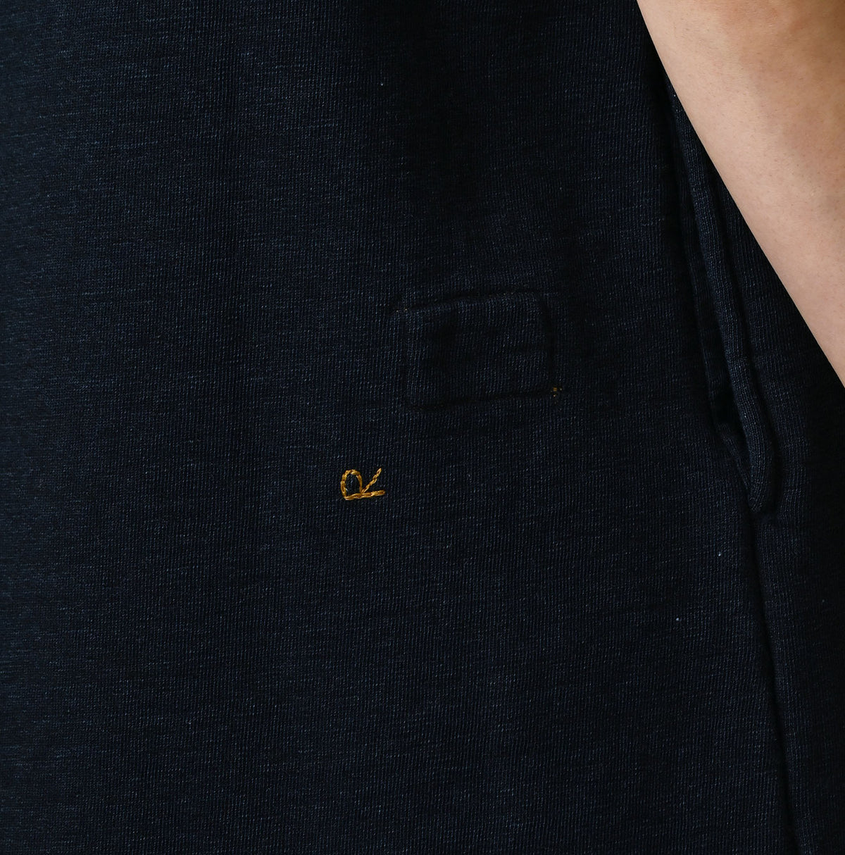 Hayama Indigo Fleece Dress