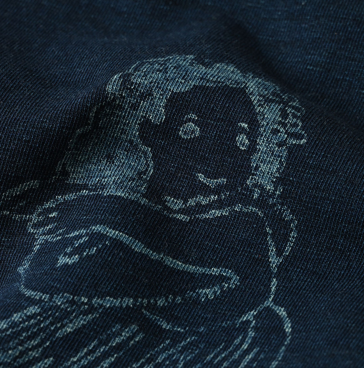 Hayama Indigo Fleece Dress