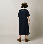Hayama Indigo Fleece Dress