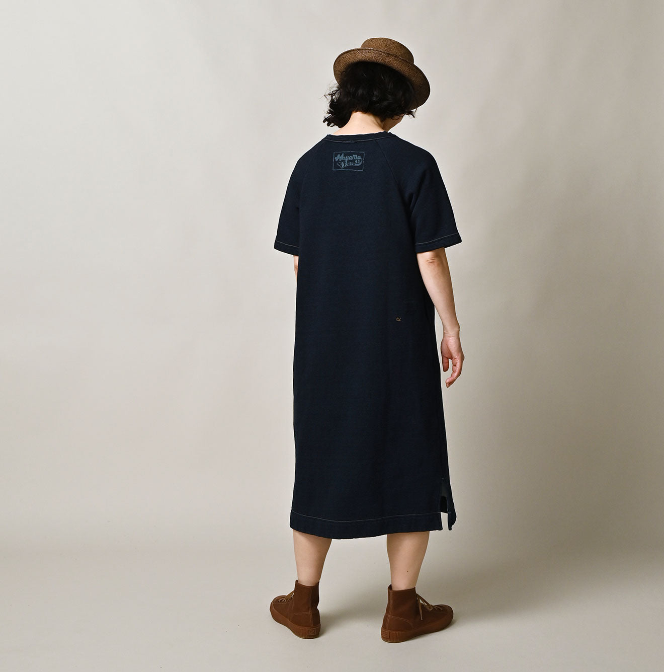 Hayama Indigo Fleece Dress - Image 4