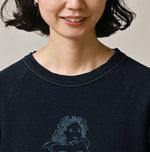 Hayama Indigo Fleece Dress