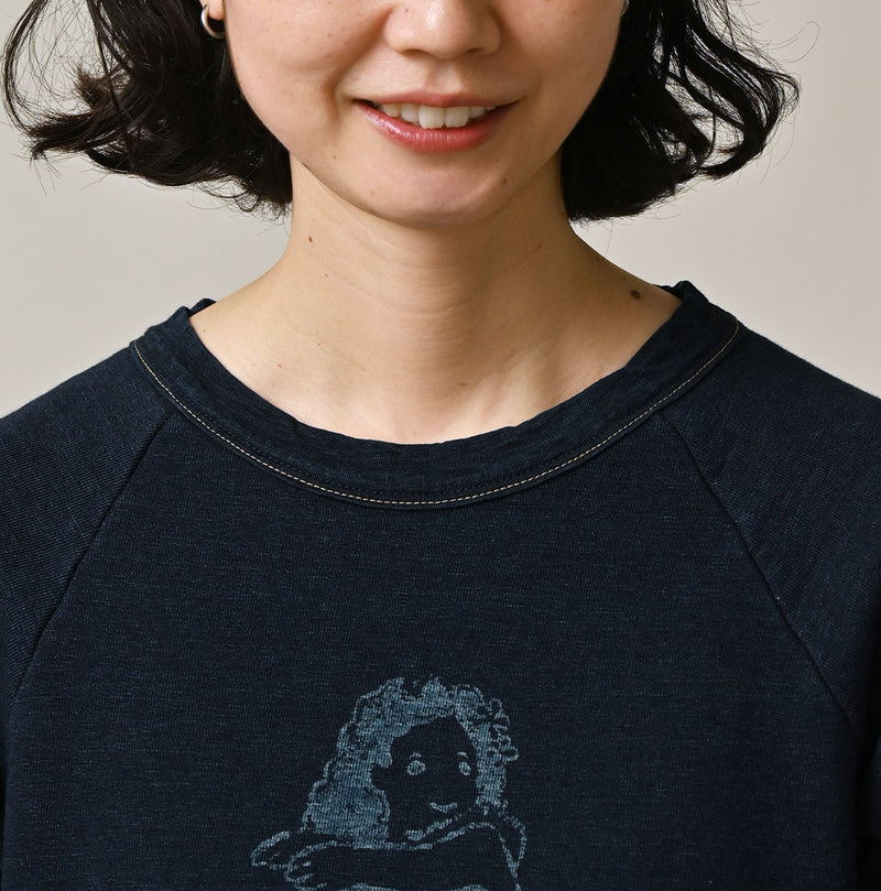 Hayama Indigo Fleece Dress - Image 5