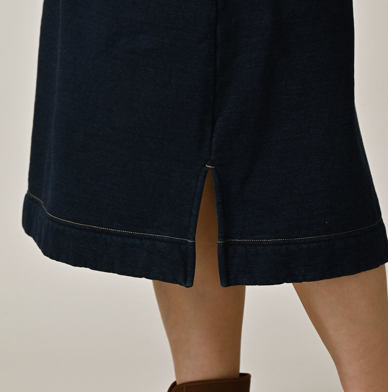 Hayama Indigo Fleece Dress - Image 7