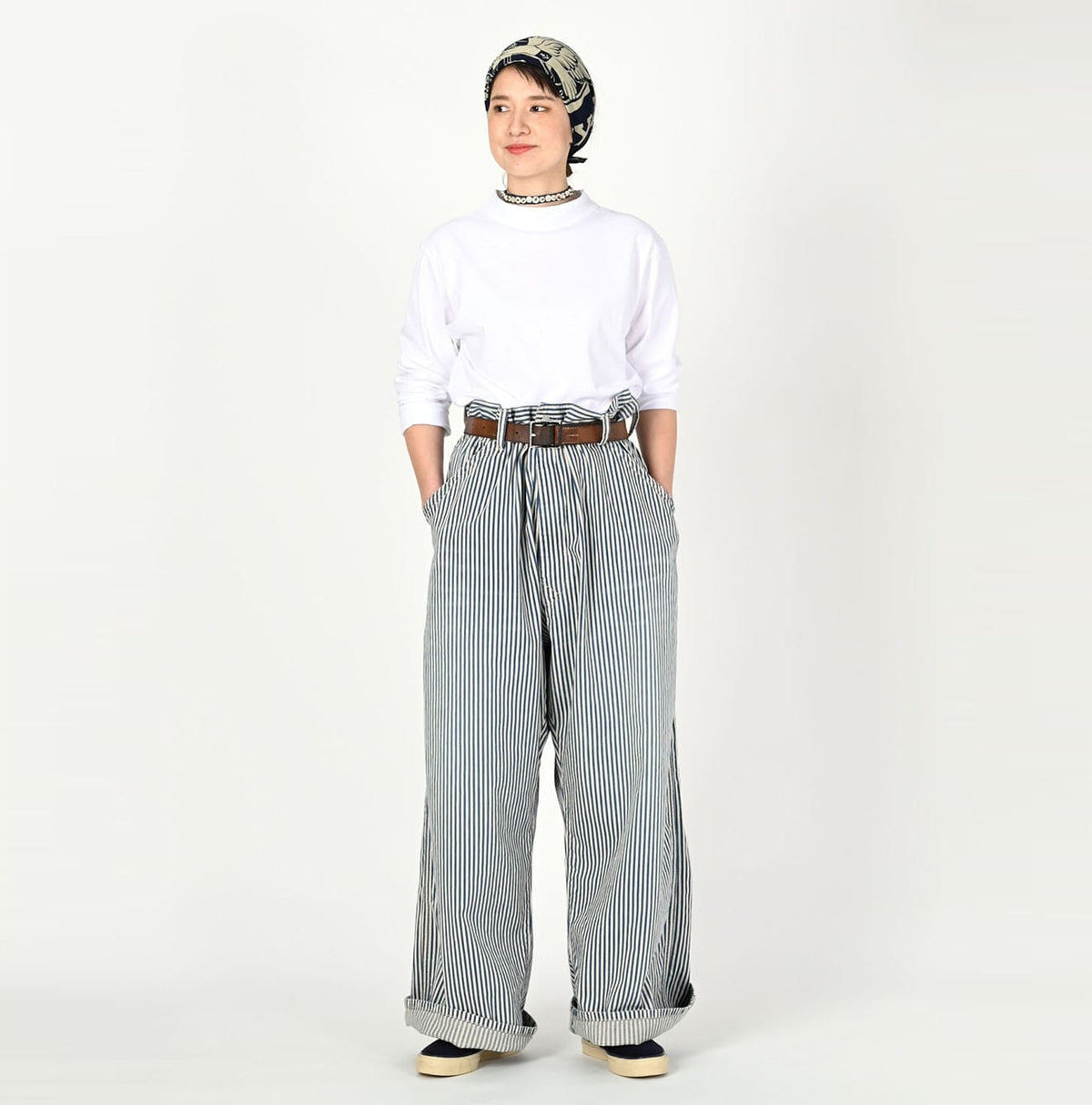 45R Komugi Denim 908 Painter Pants (54 in)