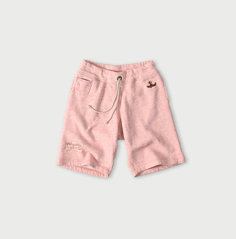 Hayama 908 Embroidered Sweat Shorts (Top-dyed) - Image 1