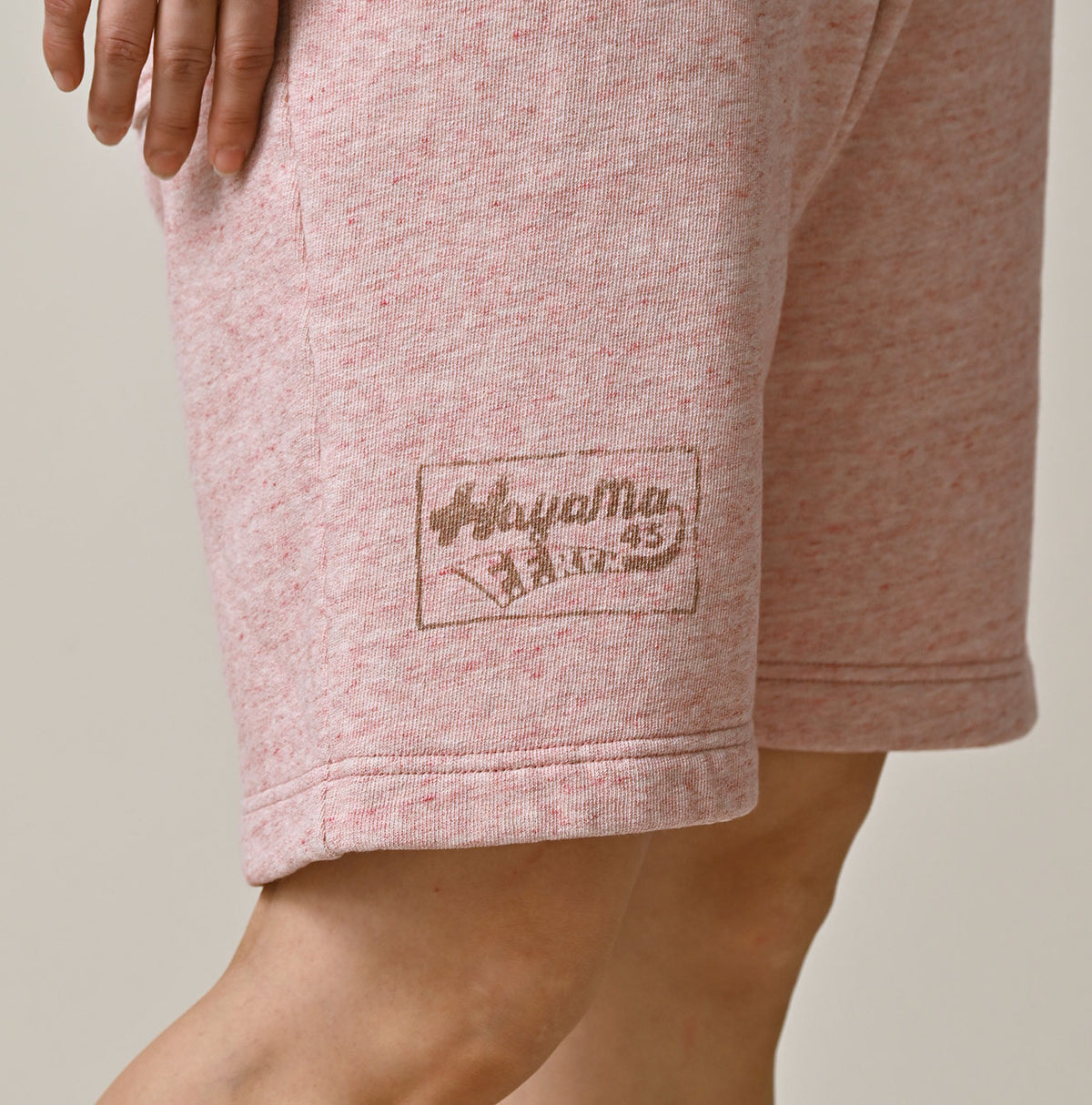 Hayama 908 Embroidered Sweat Shorts (Top-dyed)