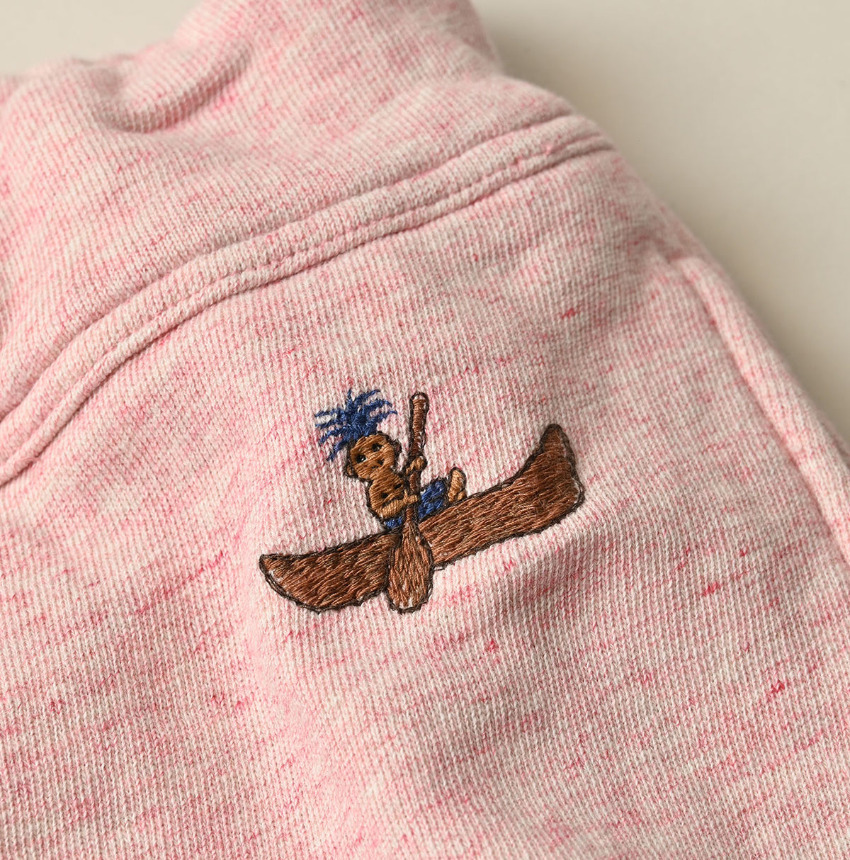 Hayama 908 Embroidered Sweat Shorts (Top-dyed)