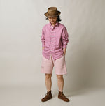 Hayama 908 Embroidered Sweat Shorts (Top-dyed)