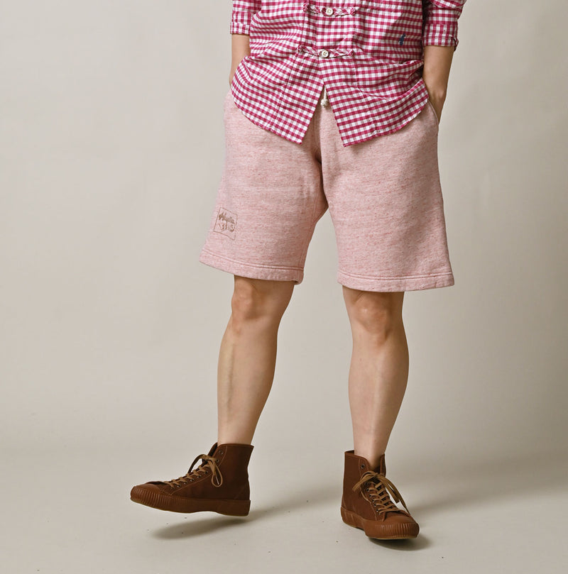 Hayama 908 Embroidered Sweat Shorts (Top-dyed) - Image 3