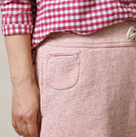 Hayama 908 Embroidered Sweat Shorts (Top-dyed)