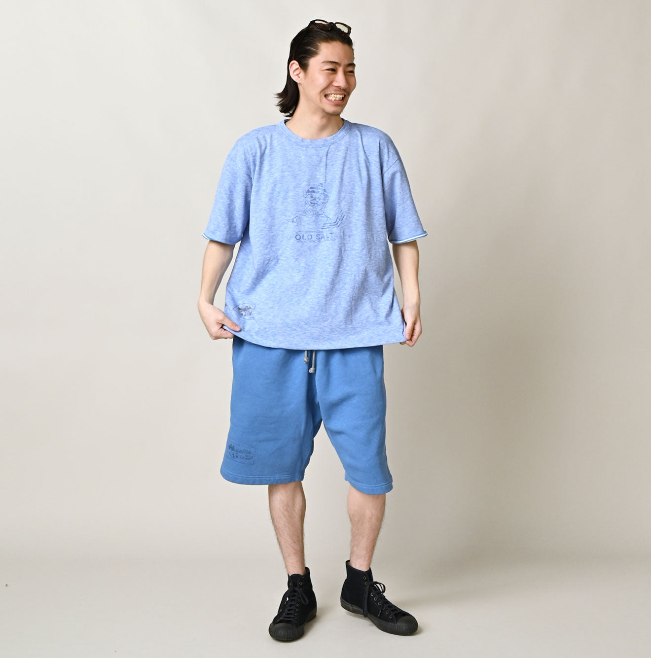 Z*Z様 KHOKI Sweat Lame shorts Hayama 908 Embroidered Sweat Shorts | 45R Official Online Store