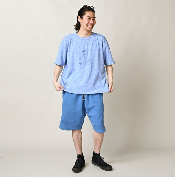 Hayama 908 Embroidered Sweat Shorts