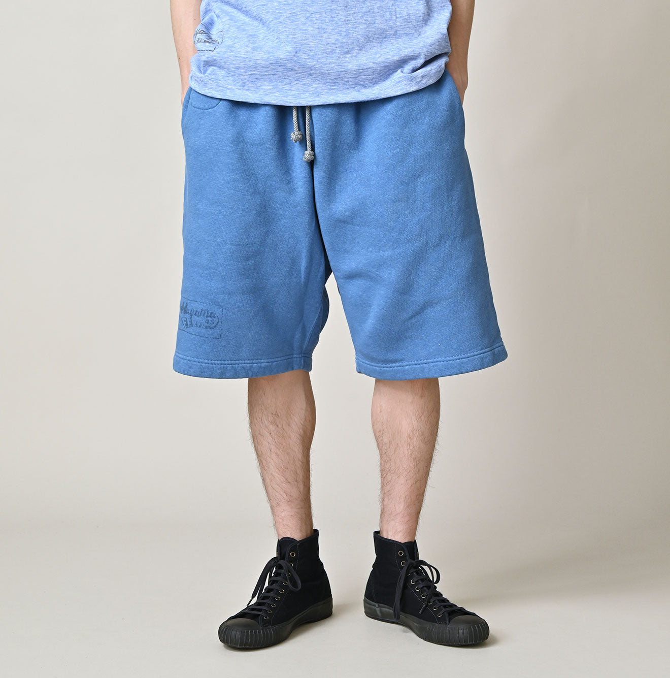 Hayama 908 Embroidered Sweat Shorts | 45R Official Online Store