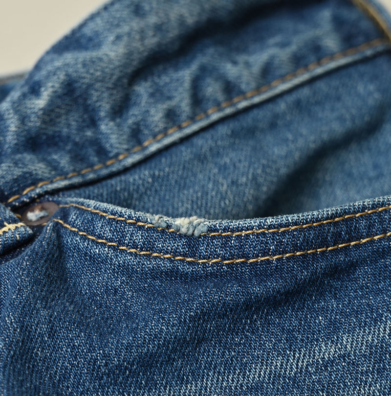 Futatabi Rye Mugi Stretch Momohime Distressed - Image 16
