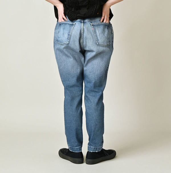 Futatabi Rye Mugi Stretch Momohime Distressed