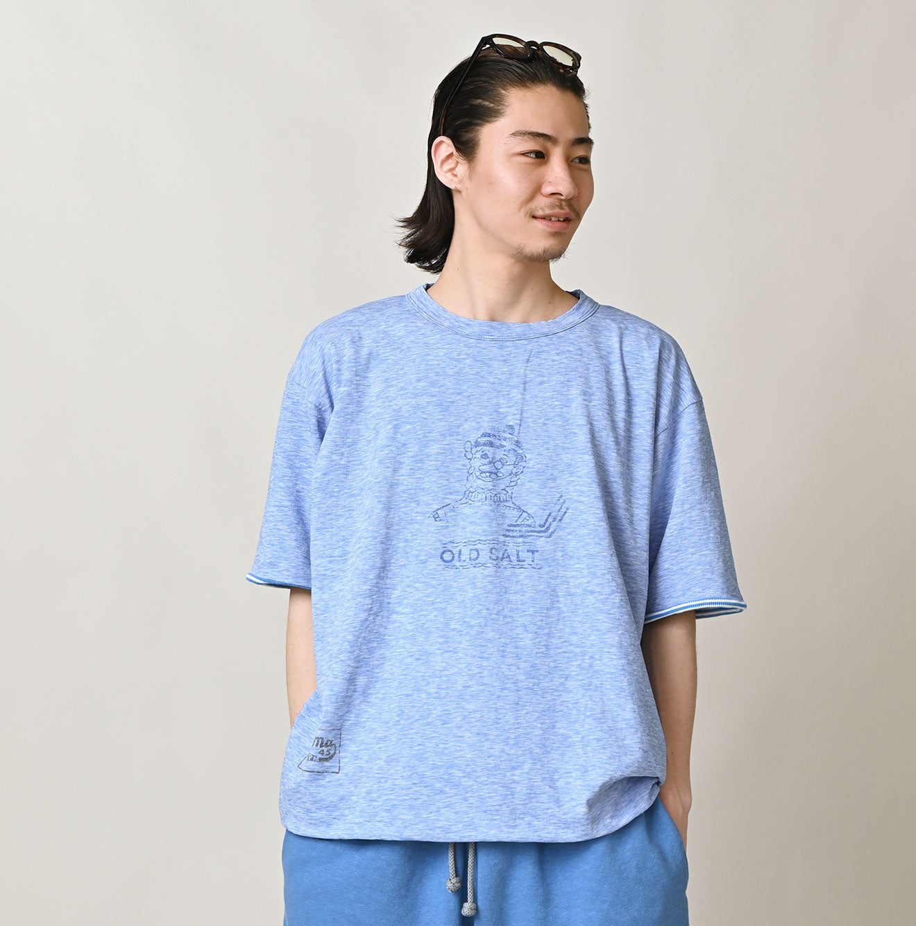 Hayama 908 Reversible Ocean T-Shirt | 45R Official Online Store