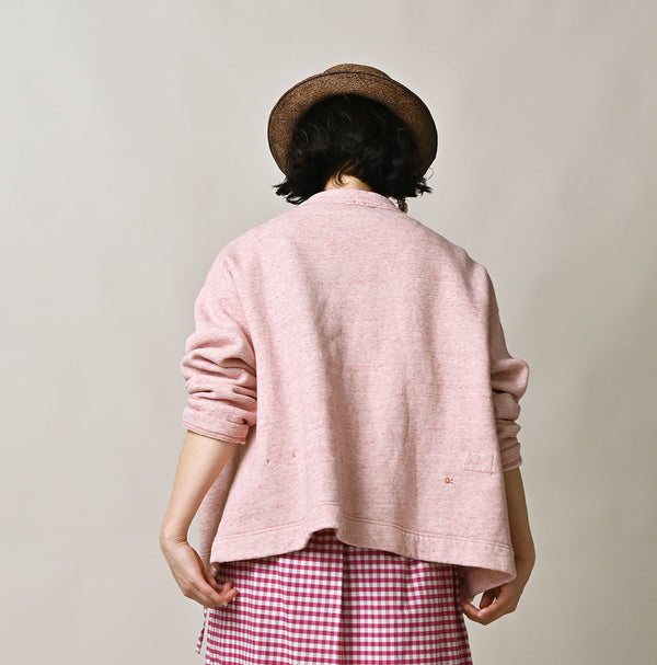 Hayama Embroidered Sweat Bolero (Top-dyed)