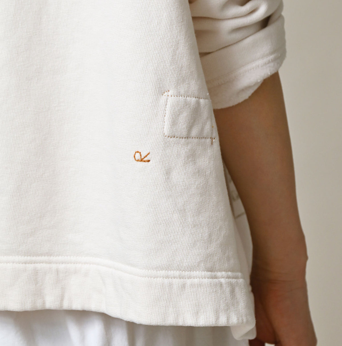 Hayama Embroidered Sweat Bolero