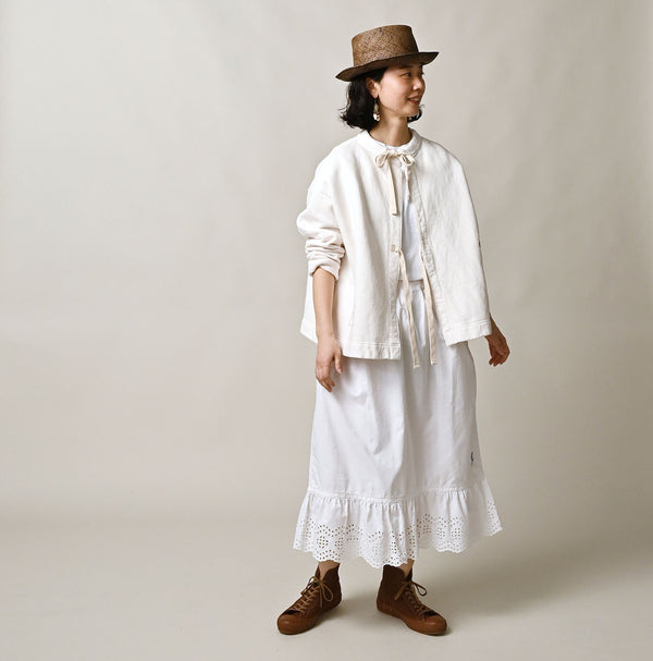 Hayama Embroidered Sweat Bolero