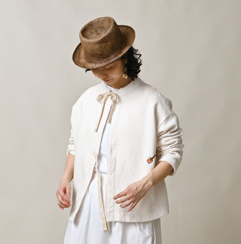 Hayama Embroidered Sweat Bolero - Image 4