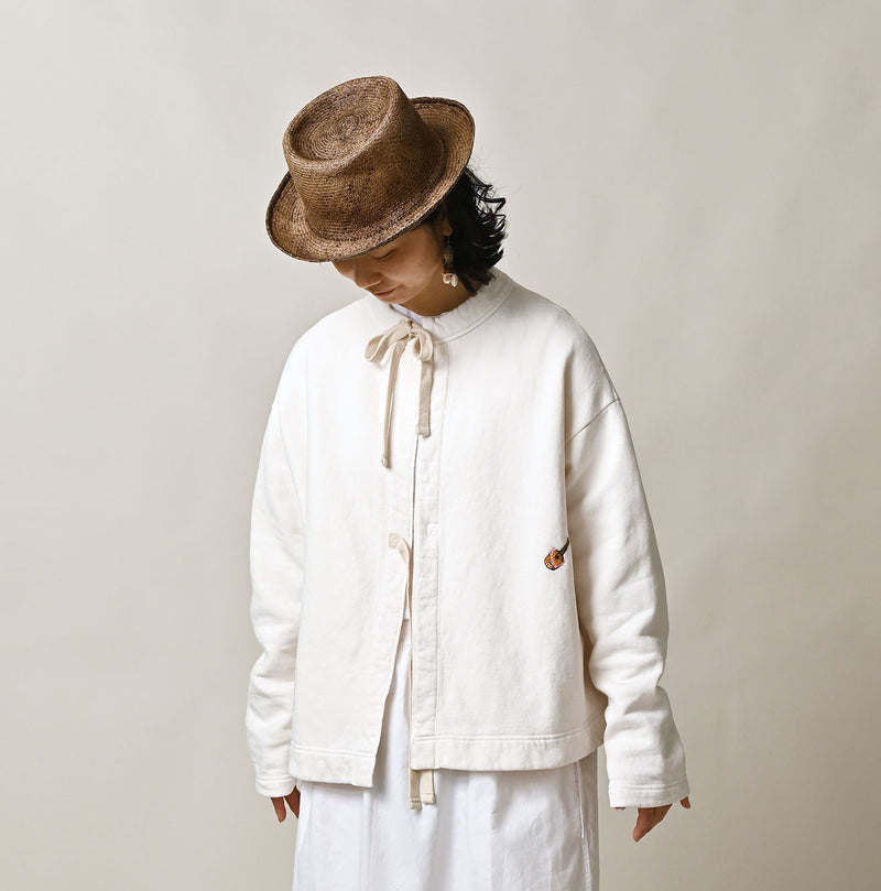 Hayama Embroidered Sweat Bolero - Image 7