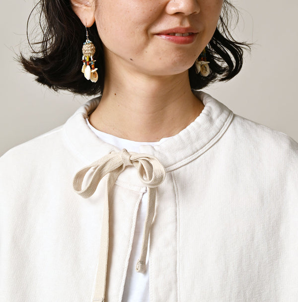 Hayama Embroidered Sweat Bolero