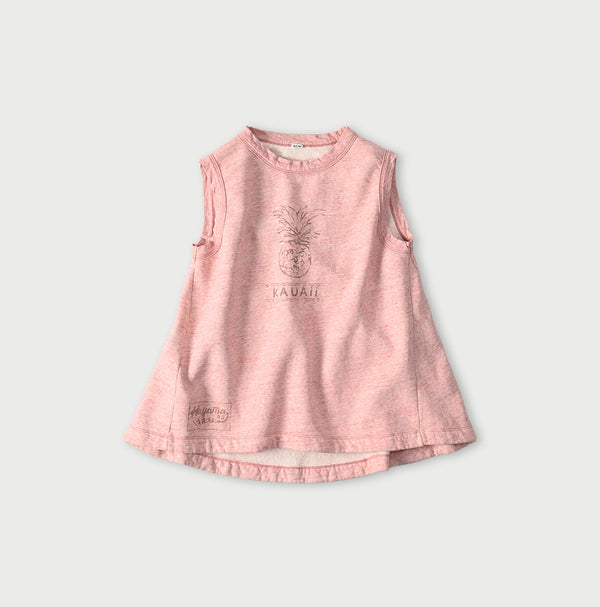 Hayama Sweat Sleeveless Top (Top-dyed)