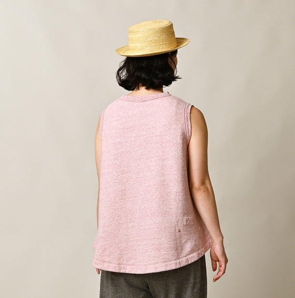Hayama Sweat Sleeveless Top (Top-dyed)