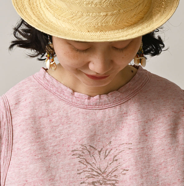 Hayama Sweat Sleeveless Top (Top-dyed)