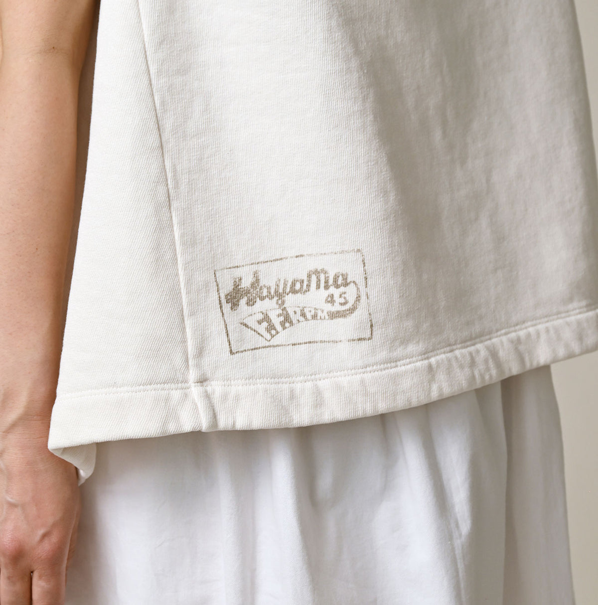 Hayama Sweat Sleeveless Top