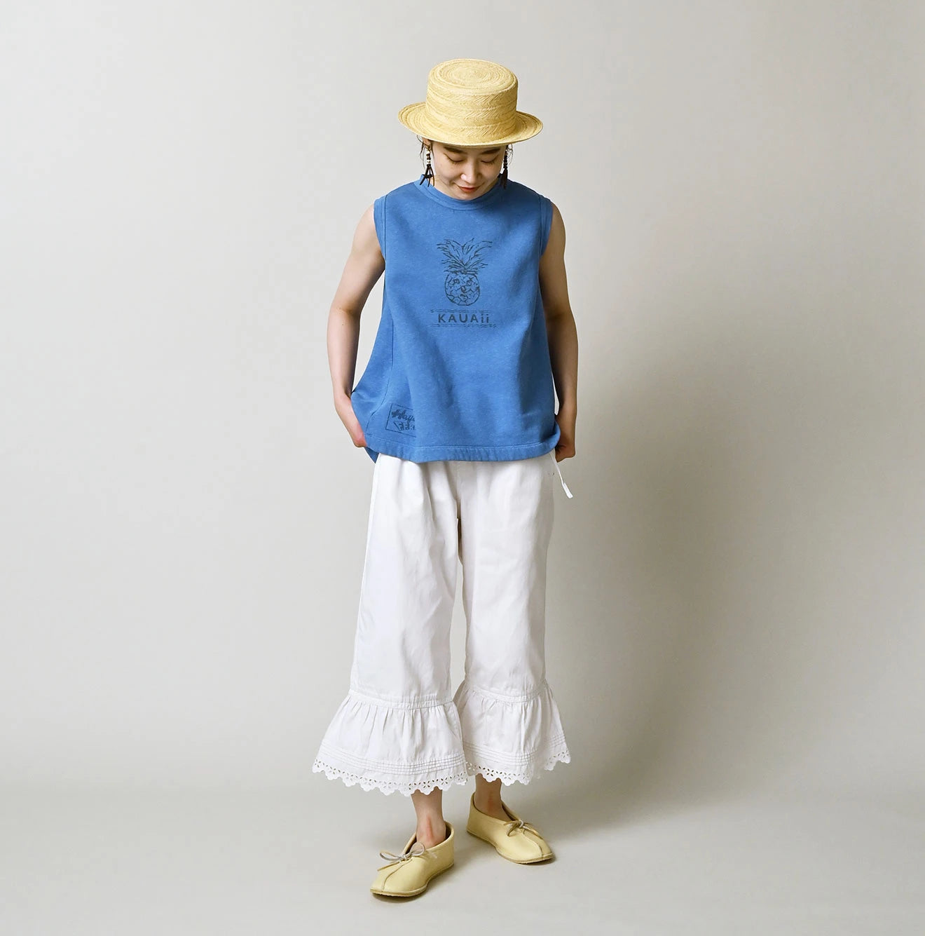 Hayama Sweat Sleeveless Top - Image 3
