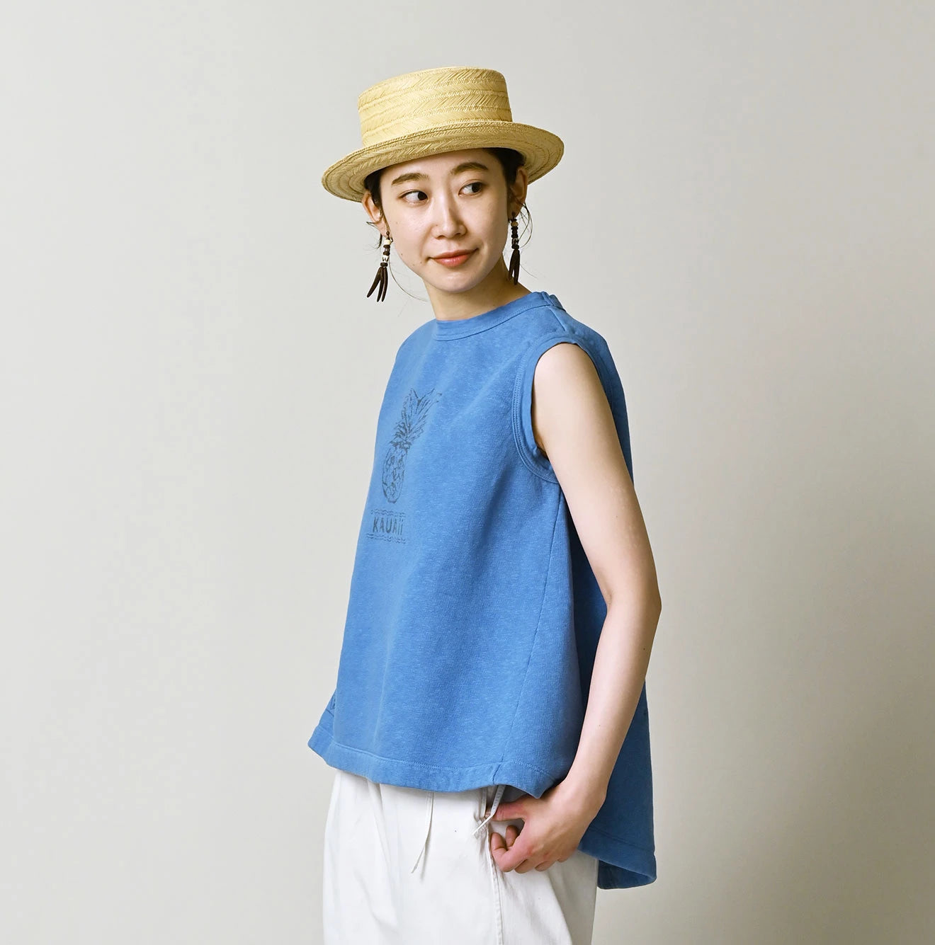 Hayama Sweat Sleeveless Top - Image 9