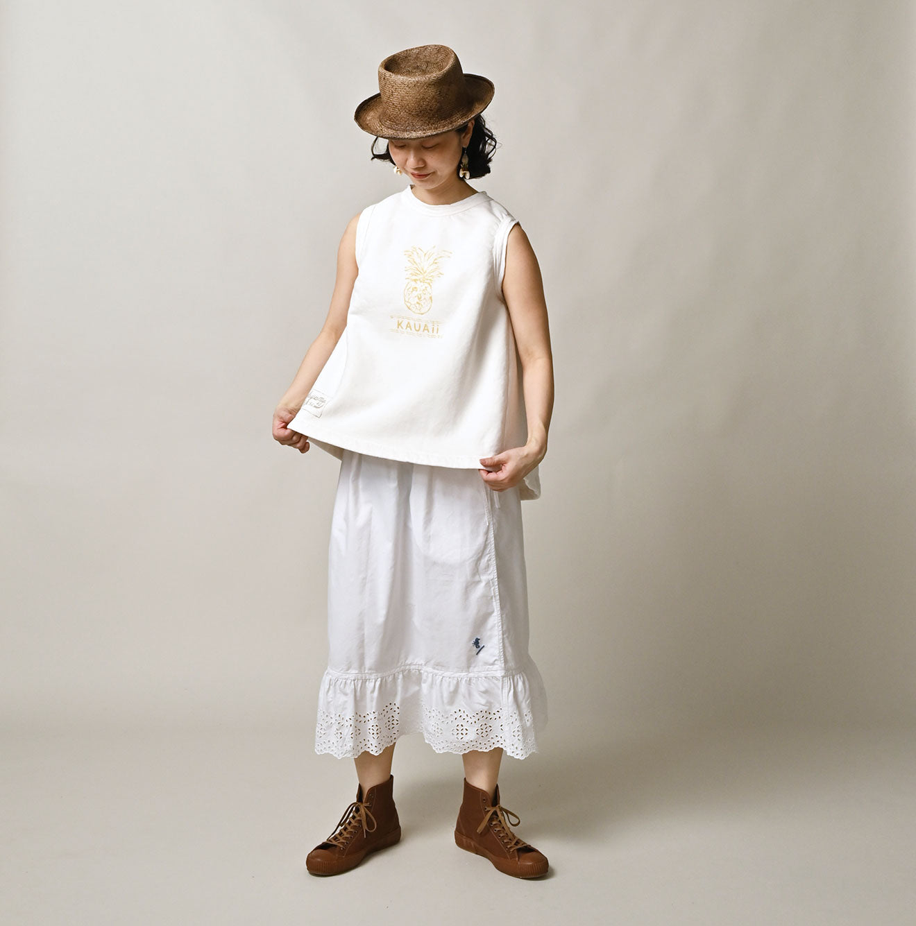 Hayama Sweat Sleeveless Top - Image 4