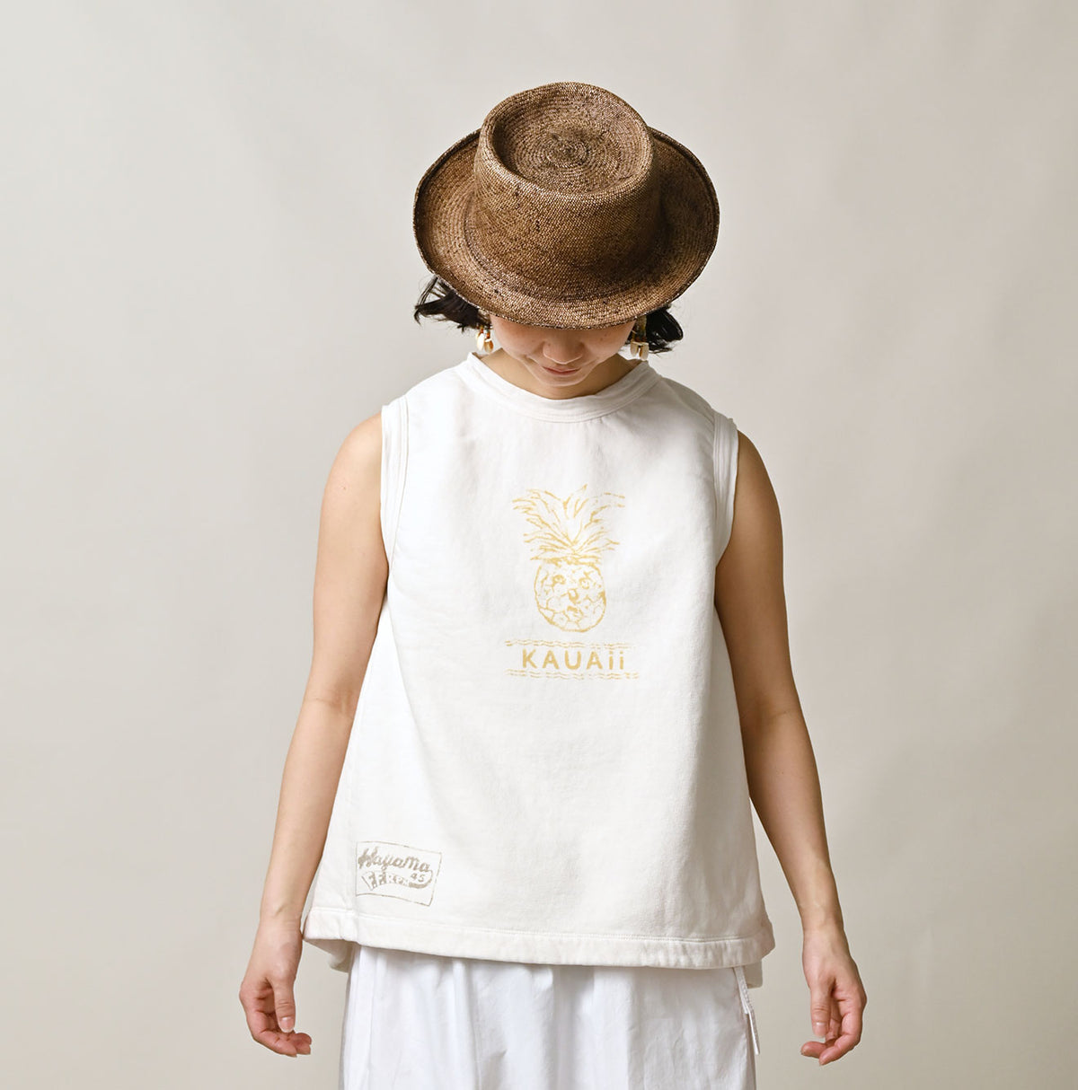 Hayama Sweat Sleeveless Top