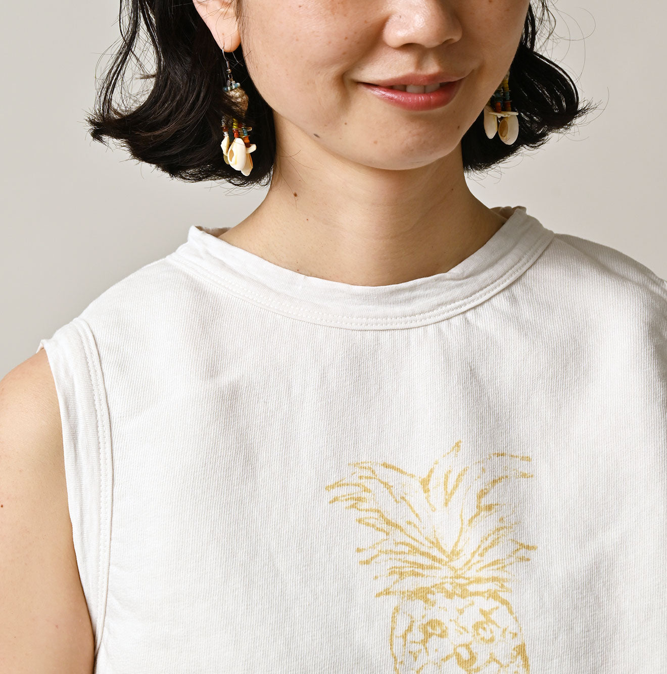 Hayama Sweat Sleeveless Top - Image 11