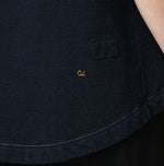 Hayama Indigo Sweat Sleeveless Top