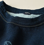 Hayama Indigo Sweat Sleeveless Top