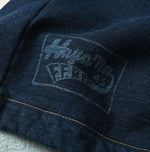Hayama Indigo Sweat Sleeveless Top