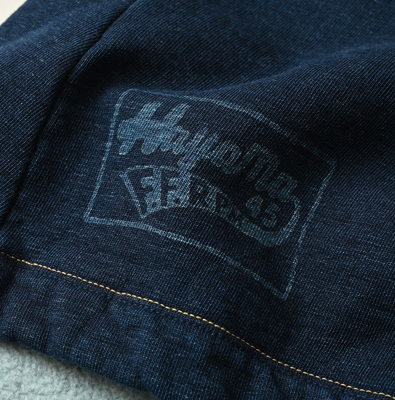 Hayama Indigo Sweat Sleeveless Top