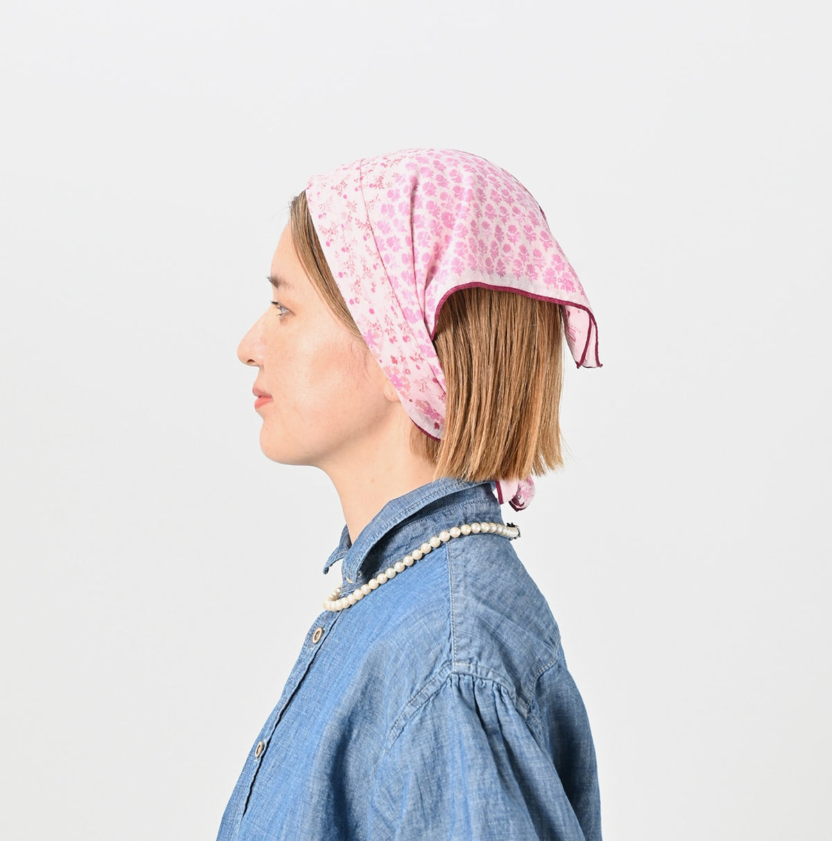 45R Sakura Supima Patchwork Dot Bandana