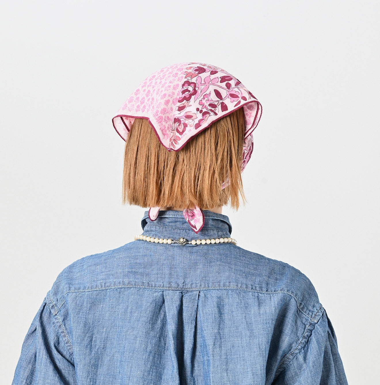 45R Sakura Supima Patchwork Dot Bandana