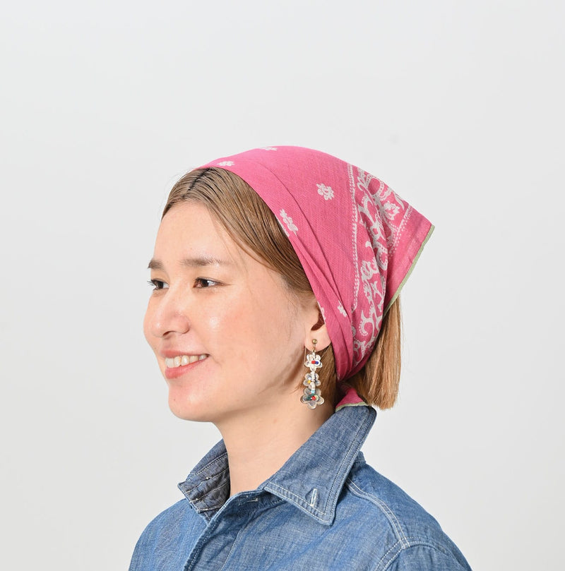 45R Sakura Gauze Paisley Bandana