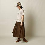 45R ONEONE Treasure Gathered Skirt (Top-Dyed)