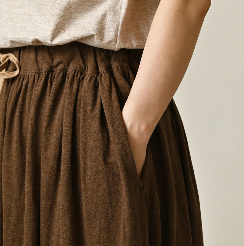 45R ONEONE Treasure Gathered Skirt (Top-Dyed) - Image 7