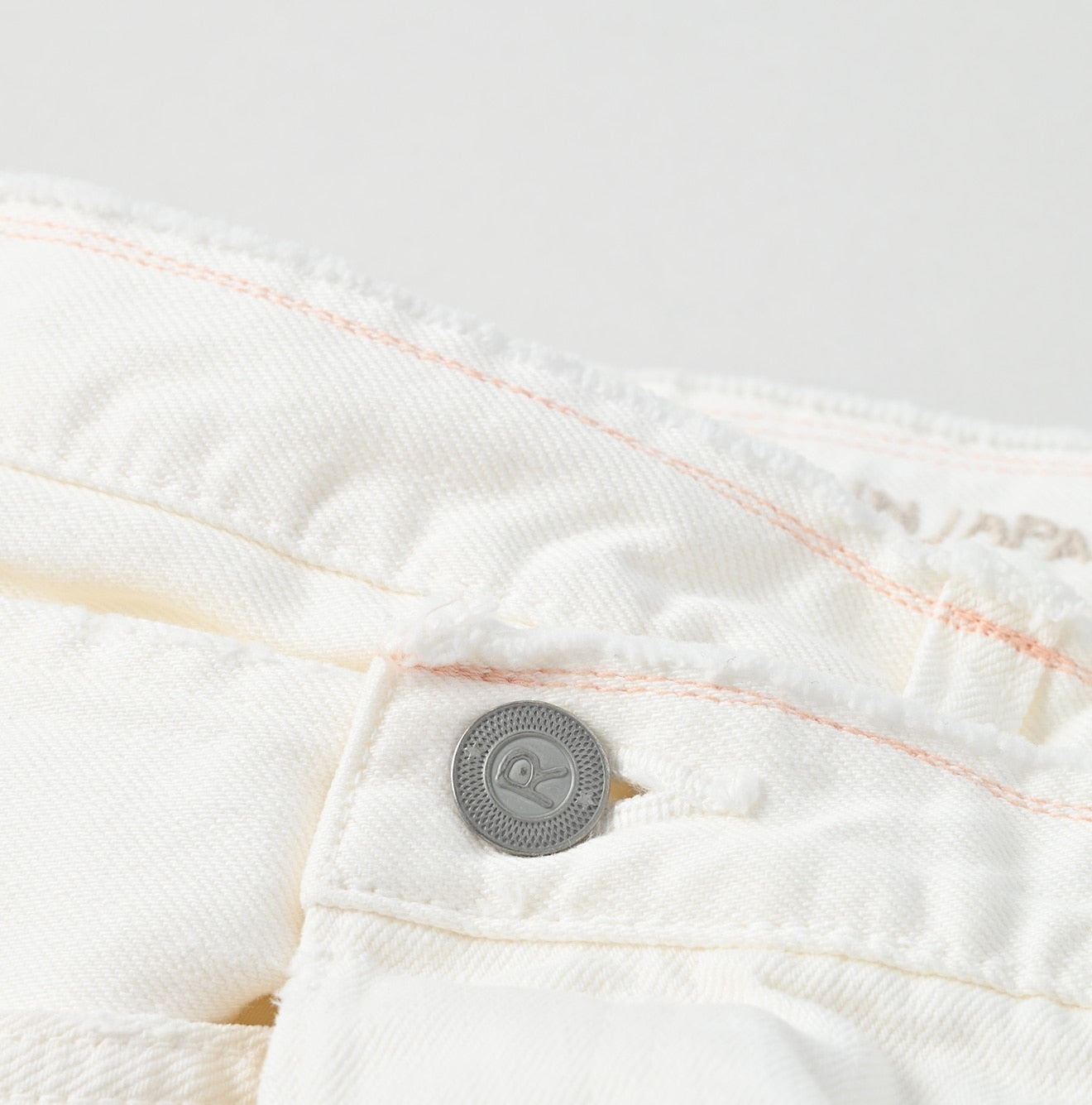 45R Futatabi Rye Mugi Denim Crossover White Anemone