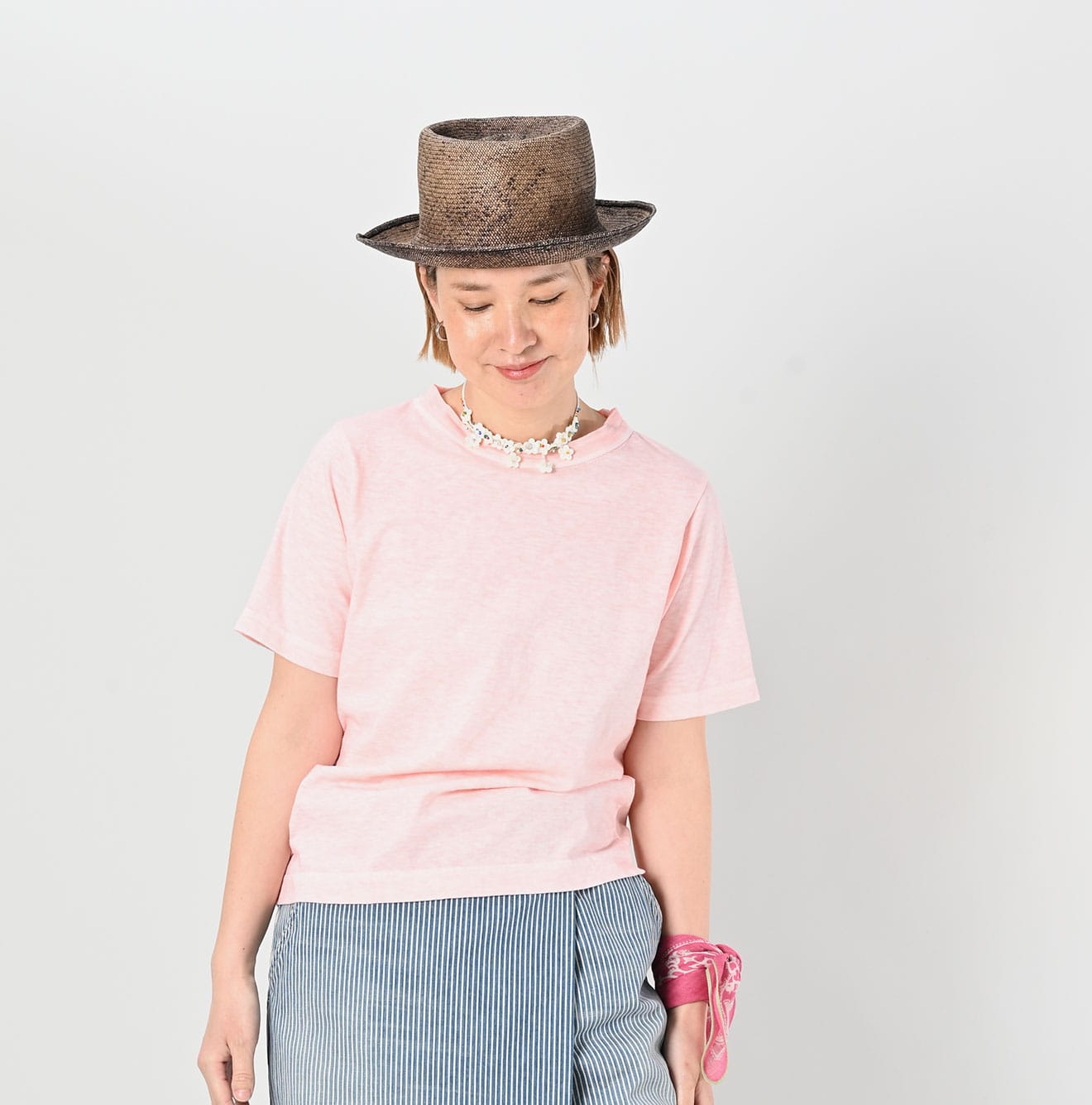 Sakura Dyed 45 Star Short Sleeve T-shirt - Image 7