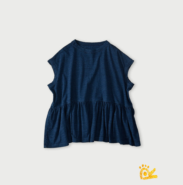 ONEONE Treasure Indigo Gathered M-Camisole