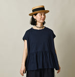 ONEONE Treasure Indigo Gathered M-Camisole