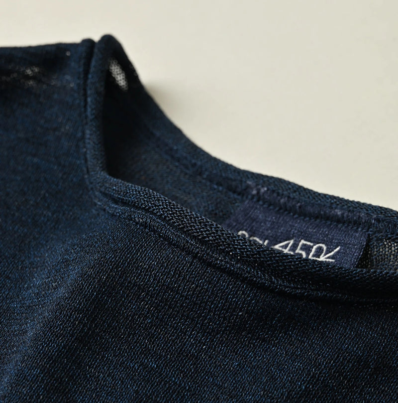 45R Indigo Gima Flare T-shirt - Image 11