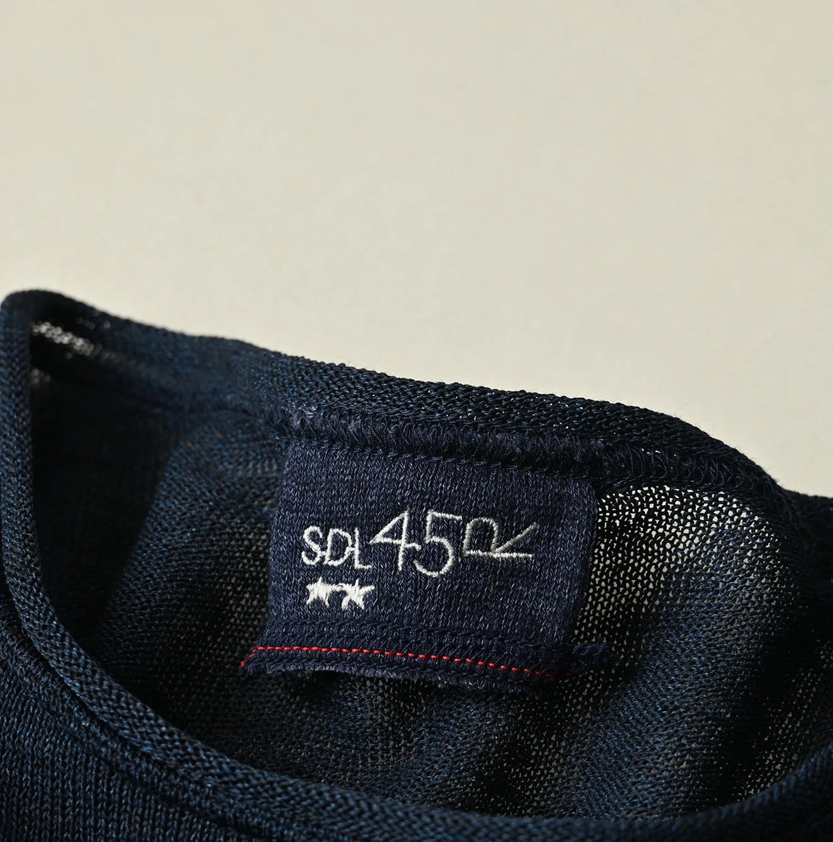 45R Indigo Gima Flare T-shirt